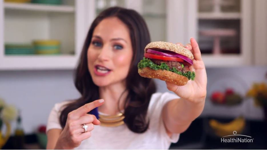 Beef Veggie Burger by Arielle Haspel of bewellwitharielle.com