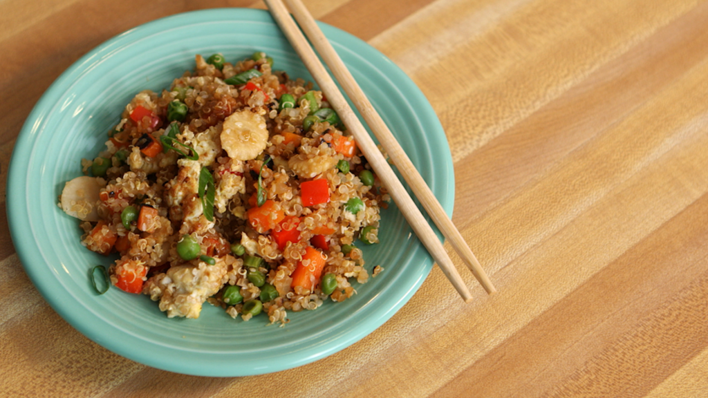 quinoa fried rice healthination be well with arielle arielle haspel