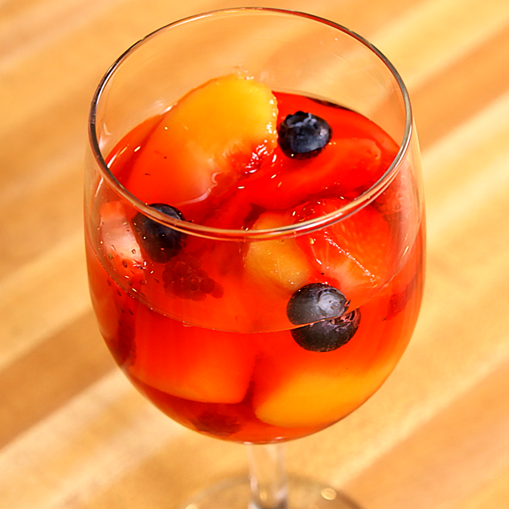 clean eating fruit sangria