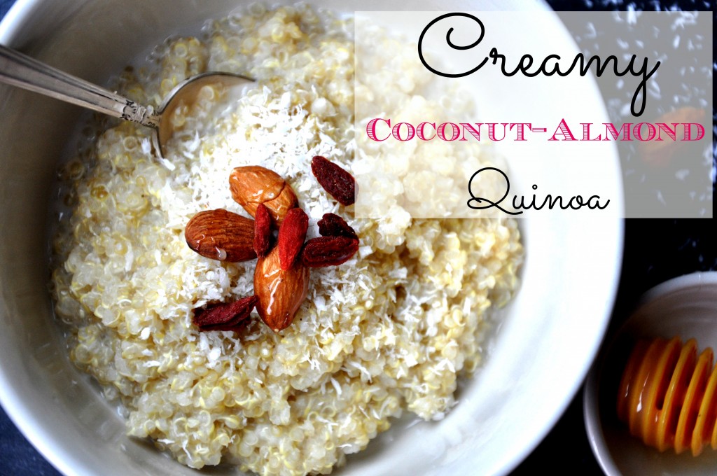 Creamy Coconut-Almond Quinoa