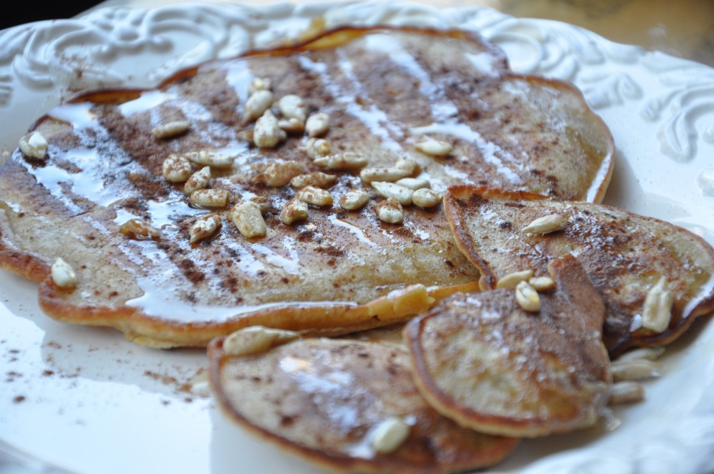 sunflwoer seed pancakes