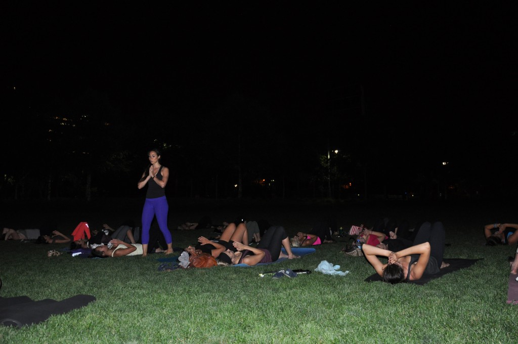 Danielle Karuna - Sunset Yoga EVent 2014