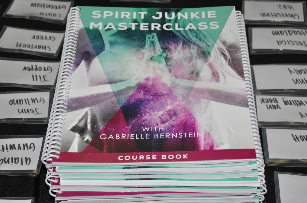 Gabrielle Bernstein's Spirit Junkie Masterclass. Photo cred Arielle Haspel bewellwitharielle.com