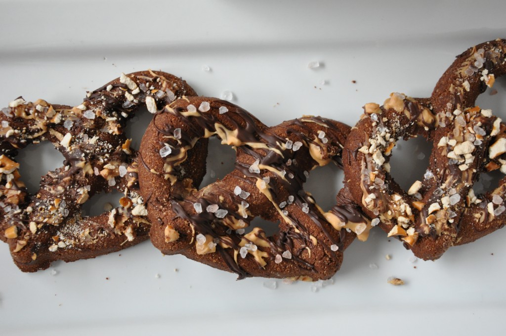 Gluten-Free Chocolate Peanut-Butter Pretzel Cookie by Arielle Haspel