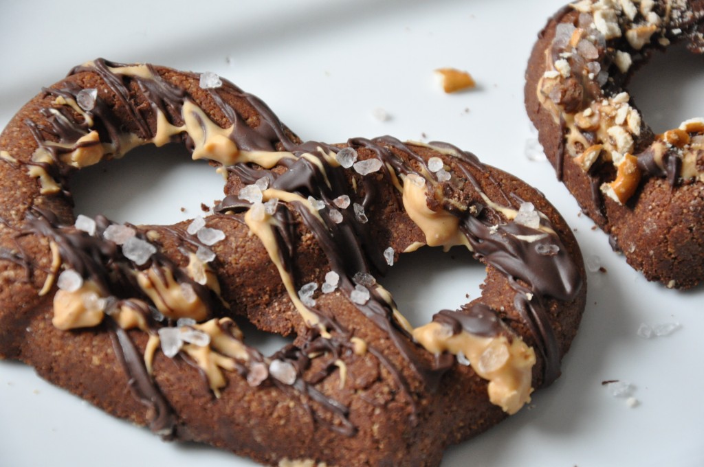 Gluten-Free Chocolate Peanut-Butter Pretzel Cookie by Arielle Haspel