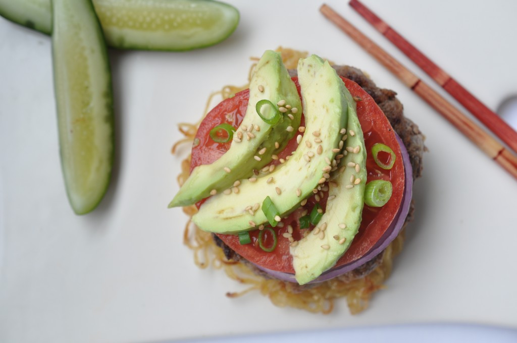 gluten free grass-fed burger by arielle haspel of be well with arielle