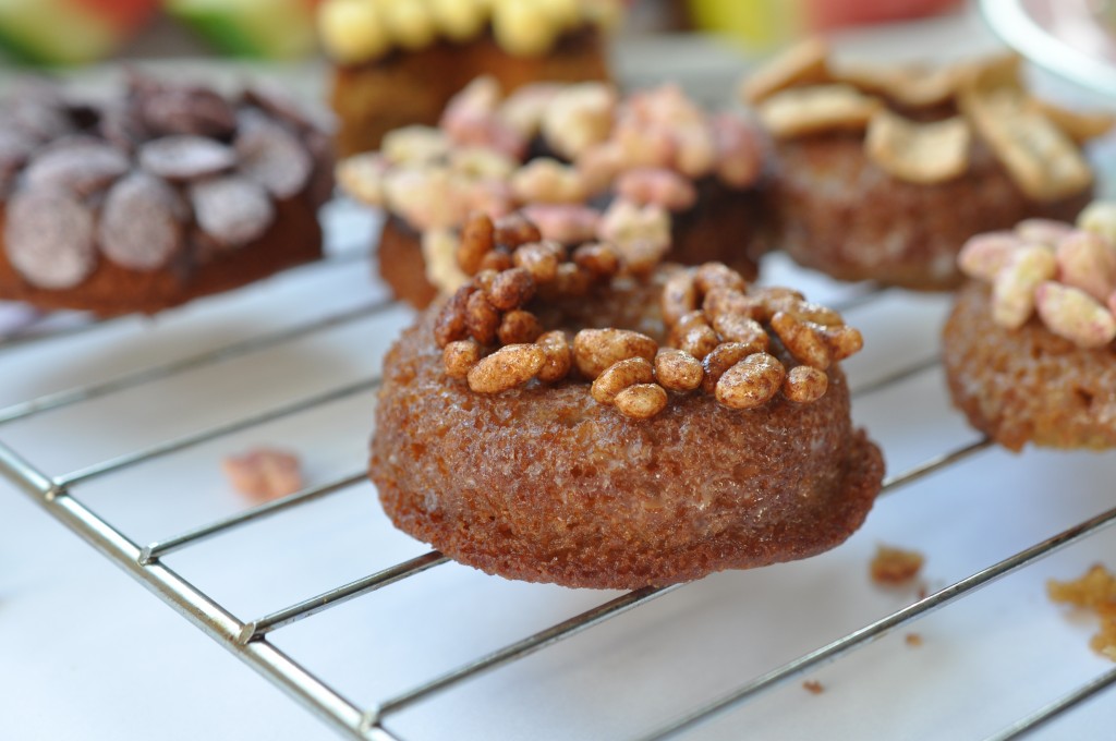 Gluten Free Cereal Milk doughnuts on thrive market made by arielle haspel. healthified. Healthier breakfast