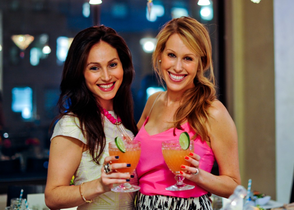 arielle haspel and amanda gluck spring detox party