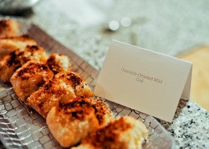 wild coconut crusted cod by  bewellwitharielle.com