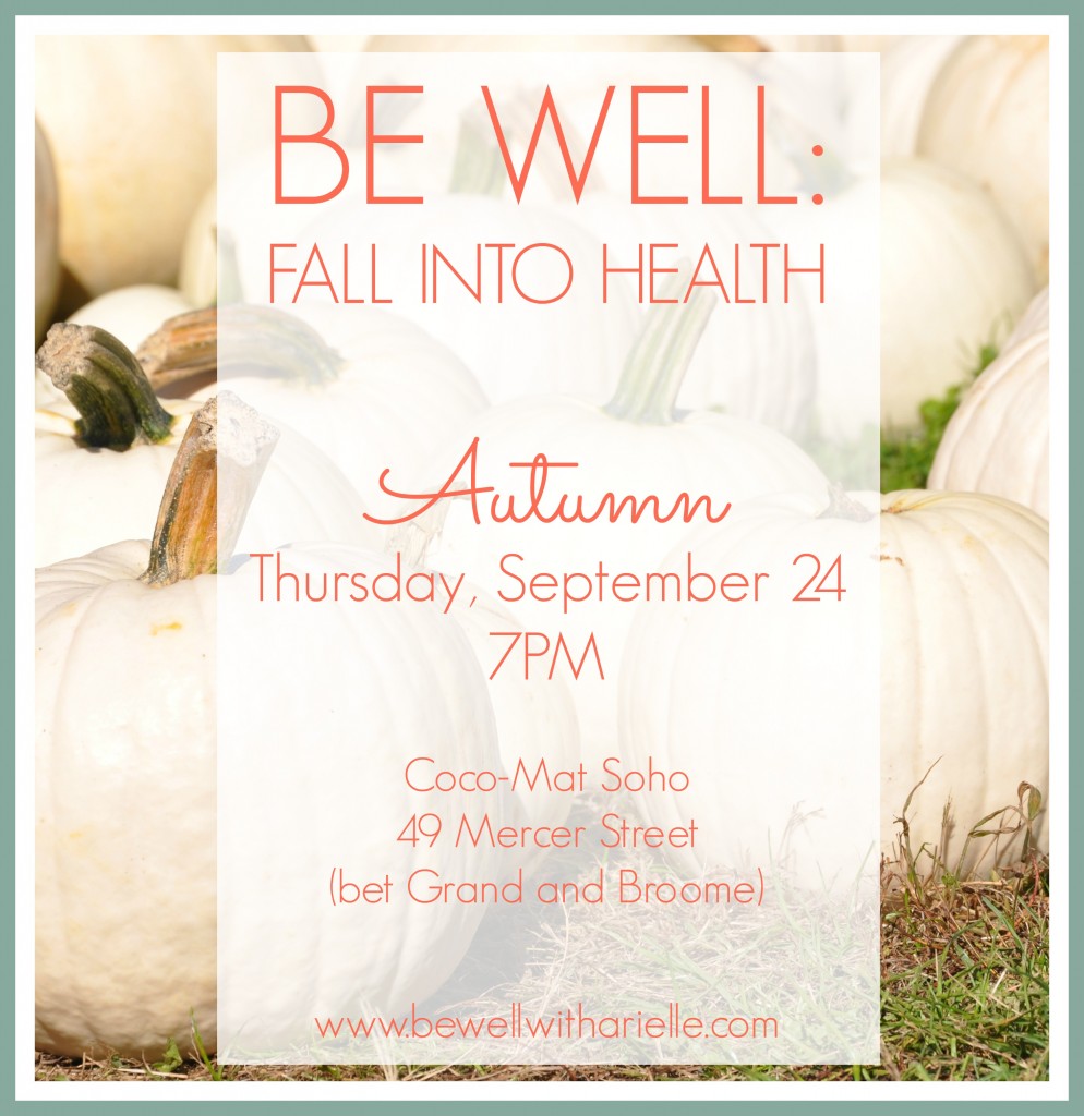 Fall into Health 2015 Invite