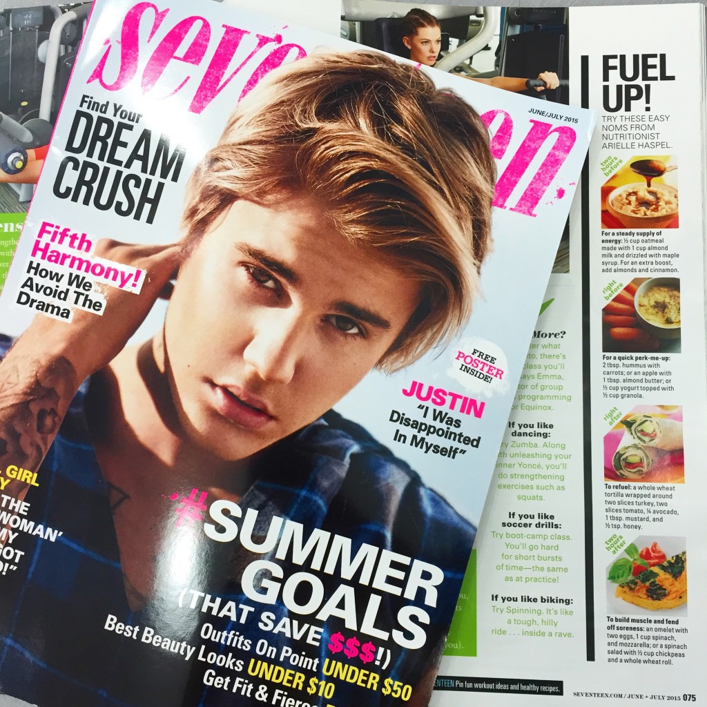 pre and post workout foods by arielle haspel of bewellwitharielle.com in seventeen magazine