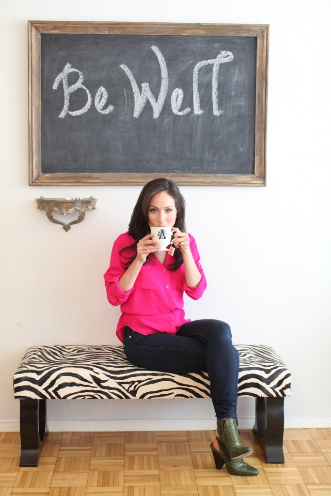 arielle haspel bewellwitharielle.com tip to wind down before bed for better sleep yoga and food