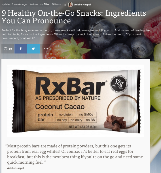 9 healthy on-the-go snacks with ingredients you can pronounce by arielle haspel on mode.com