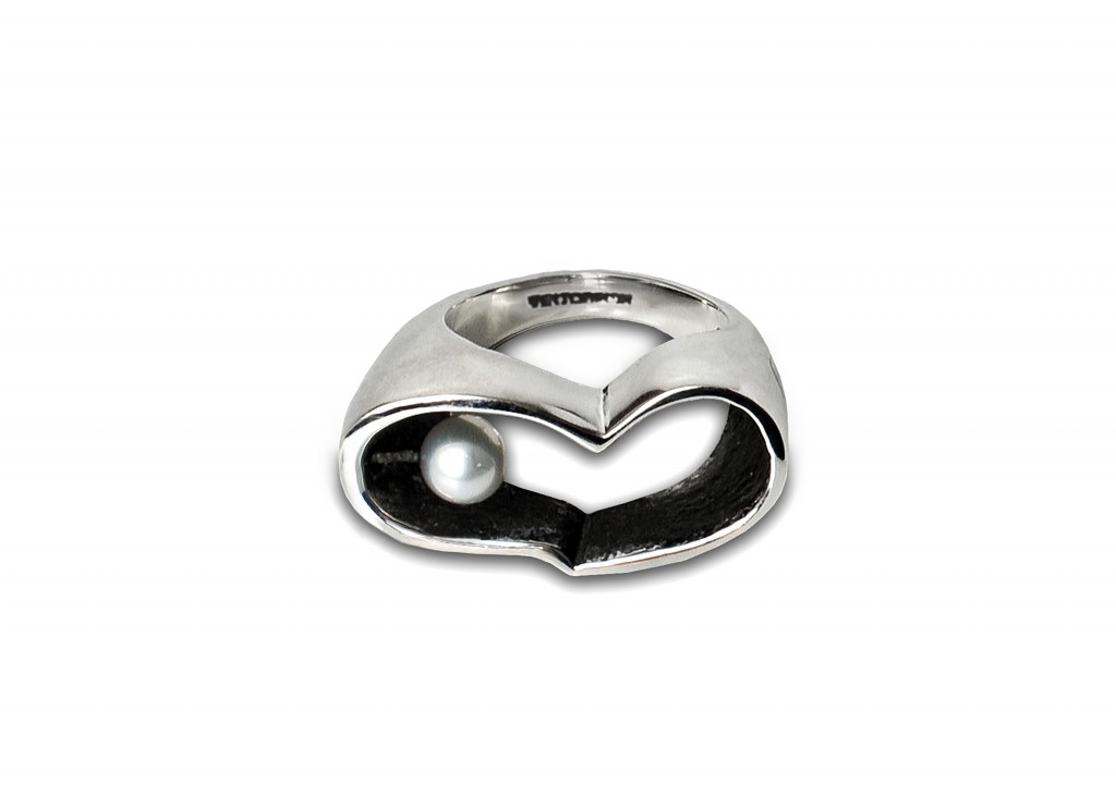 SilverHebrew iloveme ring by be well with arielle