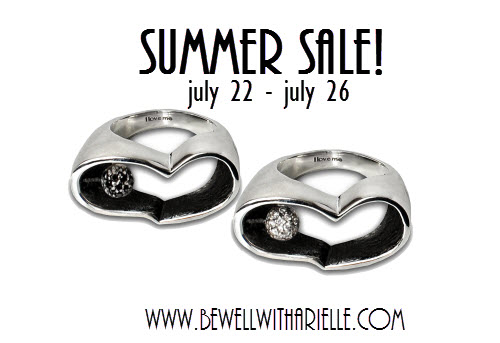 Summer Sale- silver diamonds- no price- with dates