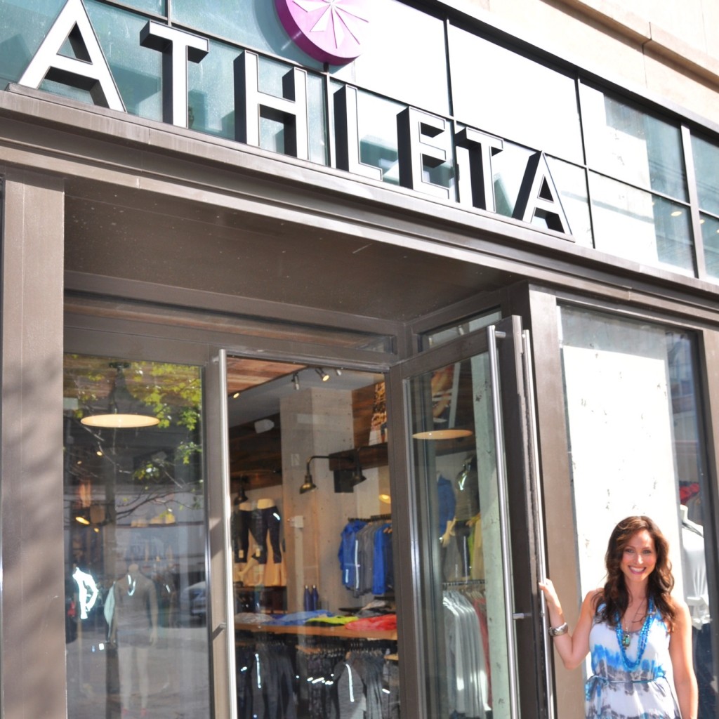 athleta event nyc with arielle haspel of bewellwitharielle.com