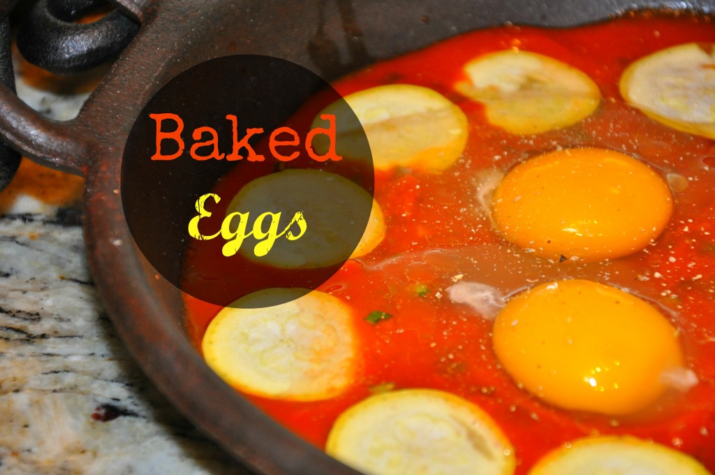 baked eggs image