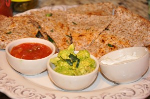 be well with arielles - quesadilla