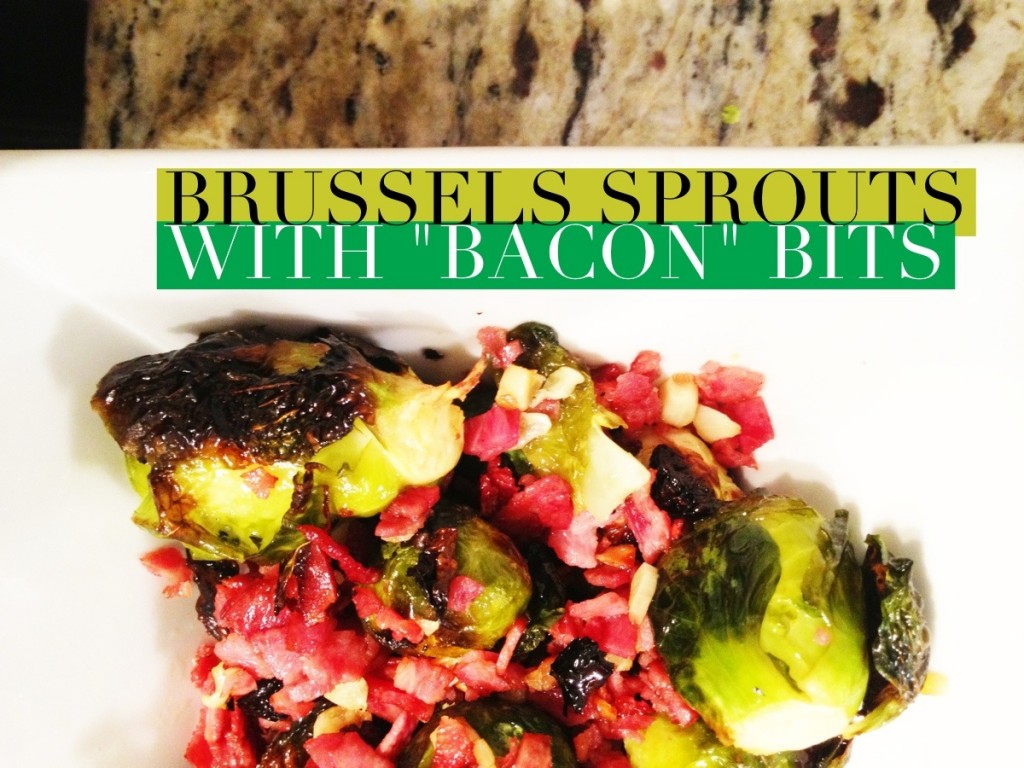 brussels with bacon bits