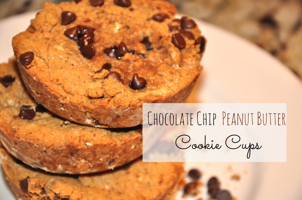 the best healthiest chocolate chip peanut butter cookie cups by arielle haspel