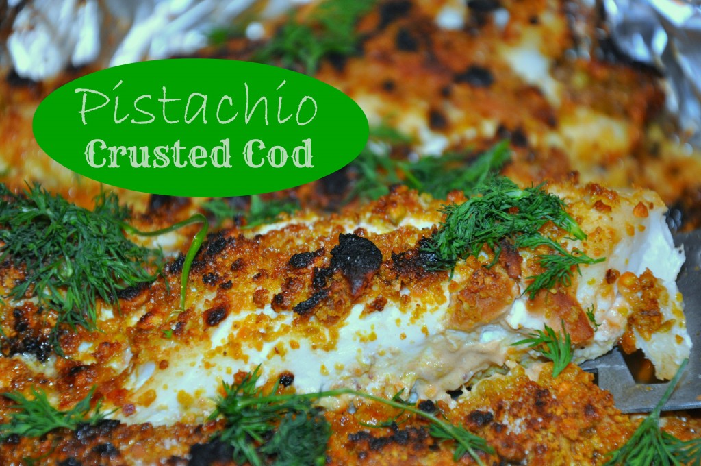 pistachio crusted cod