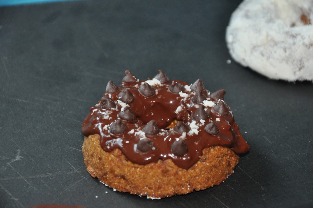 pumpkin spice latte donuts by arielle haspel