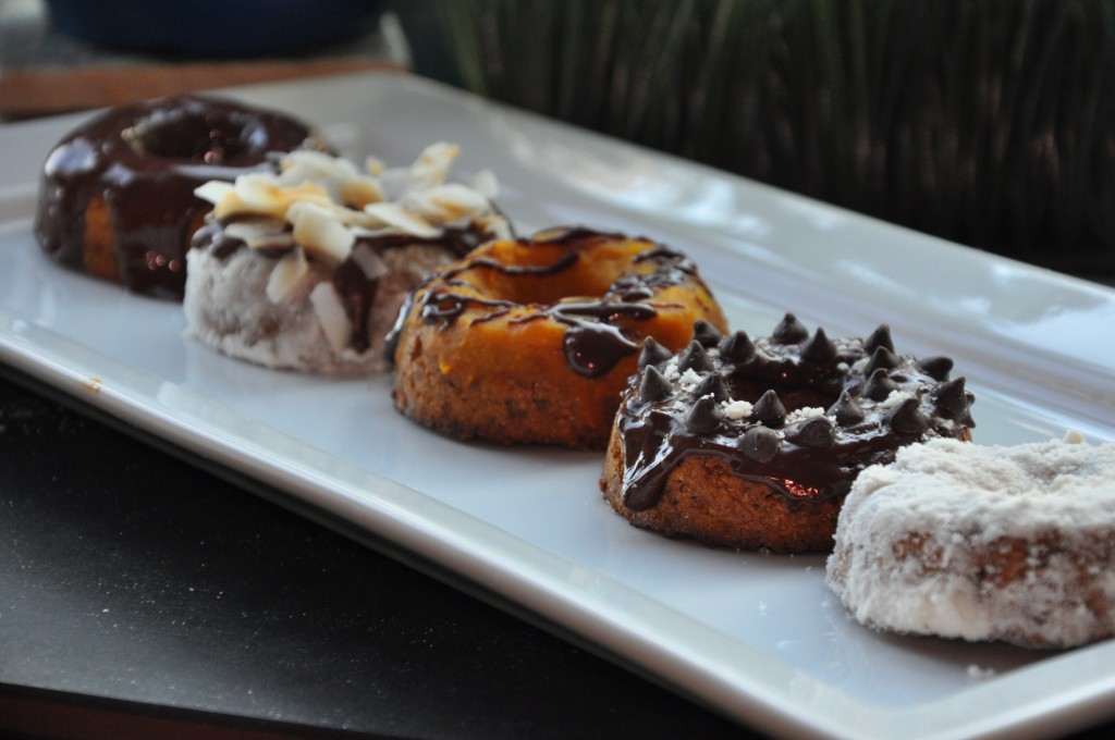 pumpkin spice latte donuts by arielle haspel