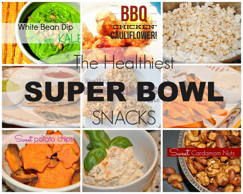 the healthiest superbowl snacks