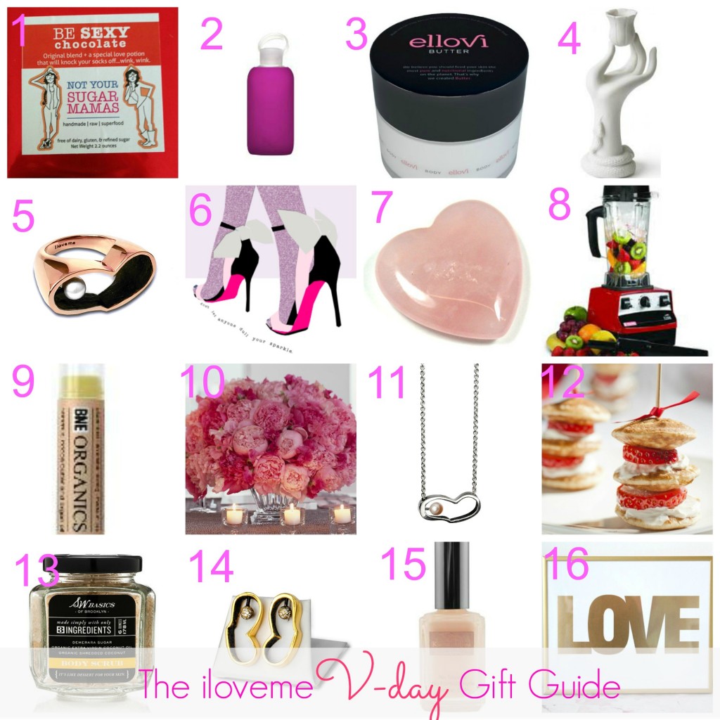 vday guide collage with numbers and collage