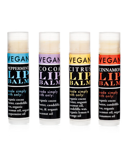 vegan lip balms by swbasics