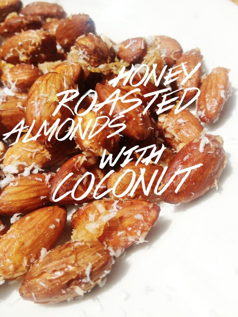 Honey Roasted Almonds with Coconut